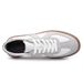 Retro Leder Farblich passende Plattform Casual Sports Board Schuhe Dexun Flying Weaving Matte Plattform Herrenschuhe_voghion.com