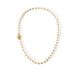 Beads And Pearls Chain Necklace For Women, Stainless Steel Plated Gold Necklaces, Fashion Jewelry Accessories_voghion.com