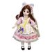 6 punktów BJD Doll Dress Up Clothes Set 30cm Spódnica dla lalki Lolita Dress Uniform Maid Dress_voghion.com