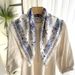Cotton Linen Korean Style Small Square Velvet Print Universal Outerwear Ins Headscarf Silk Scarf For Women_voghion.com