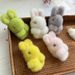 Neu Nerz Pelz Kaninchen Tote Kaninchen Anhänger Lange Ohr Jade Kaninchen Keychain Zubehör Anhänger Ewige Blume Zubehör Tasche Hängen_voghion.com