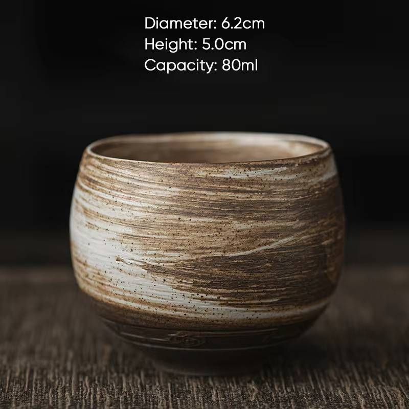 Taza de té de cerámica hecha a mano, tazón de porcelana, tazas de espresso, taza de café de cerámica, tazas de té de la tarde, tazas de café, venta al por mayor, 1 pieza_voghion.com