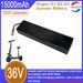 36V scooter batteri udskiftning, 10S3P kombination, 15000mAh, indbygget BMS opladningsbeskyttelse, eksplosionssikker, vandtæt funktion_voghion.com