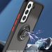 Magnetic Ring Stand Frosted Case For Samsung Galaxy S25 A16 S22 S21 Ultra Plus S20 S24 FE Matte Armor Bracket Back Cover_voghion.com