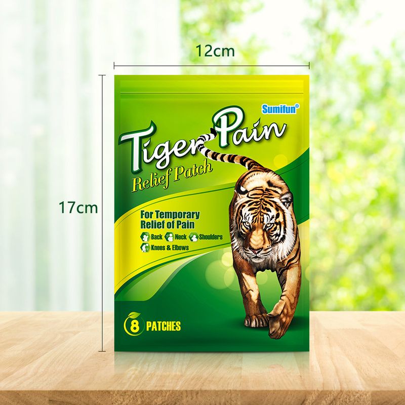 Rodilla Sumifun Tiger Ungüento Parche para hombros y cuello Cuidado de la salud K12501_voghion.com