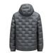 "Men's Winter Hooded Down Jacket With 800 Fill Power, 90% White Duck Down, Windproof & Anti-Feather Leakage, Mid-Length Slim Fit_voghion.com
