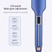 blue wide version straight hair clip household curling iron straightening power generation splint fluffy multi-speed temperature adjustment_voghion.com