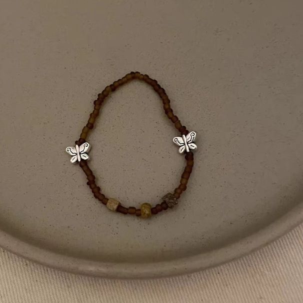 Neuer Perlenschmetterling im chinesischen Stil für weibliche Internet-Prominente, Nischendesign, antiker Stil, hochwertig und vielseitig_voghion.com