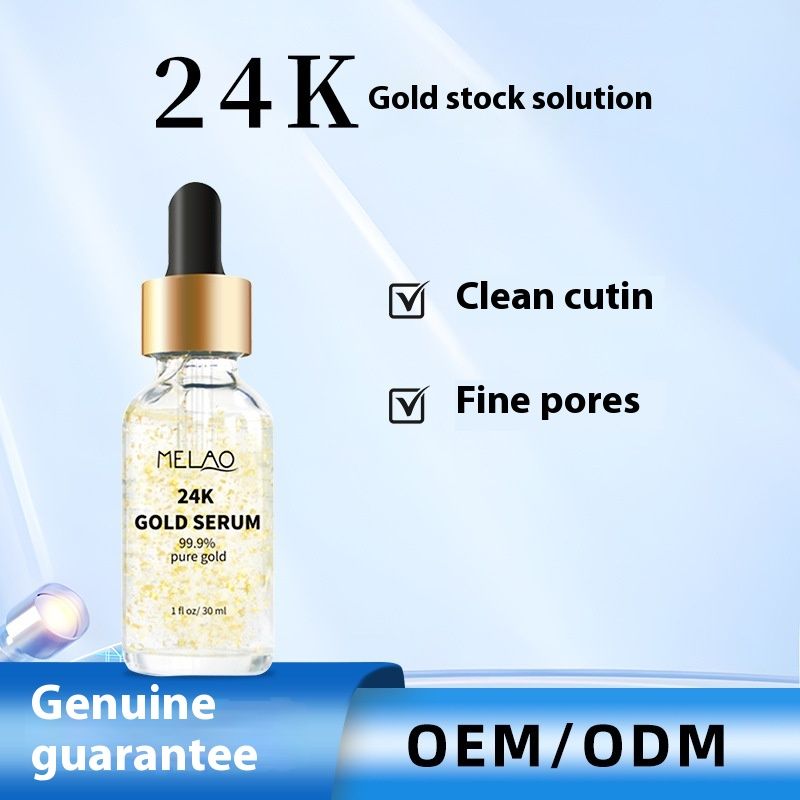 Melao24k Gold Original Solution niisutav, pinguldav ja taastav näohooldus kuldfooliumist essents_voghion.com