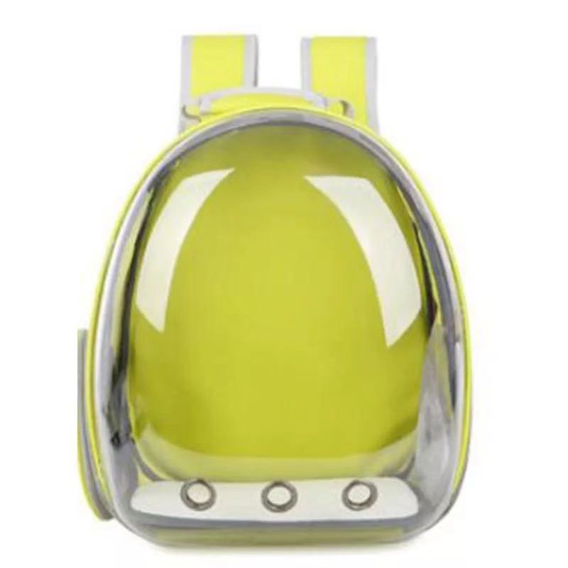 Sac à dos transparent et respirant pour chat, accessoire de courses portable, motif dessin animé_voghion.com