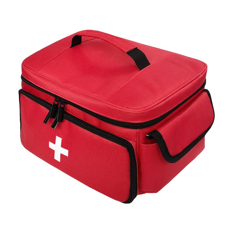 Travel First Aid Kit Bag for Home Medical Carry Bag Multifunctional Storage Organizer Layered Medicine Boxes Medicine Cabinet_voghion.com