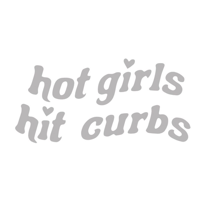 Hot girls foreign trade English personalized PVC car rearview mirror makeup mirror decoration ladies car stickers_voghion.com