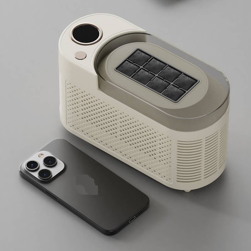 Desktop Small Ice Maker Mini Convenient Home Dormitory Office Camping Car Cube Ice Automatic Ice Box_voghion.com