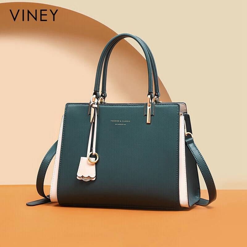 Borsa regalo Viney 2025, nuova borsa da donna, di marca, per donne di mezza età, in vera pelle, di alta qualità, per la mamma._voghion.com