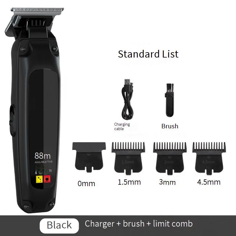 SOKOO Professional Hair Clipper For Home Use - USB Rechargeable, Powerful Motor, LCD Display, Detachable Washable Blades, Low Noise_voghion.com