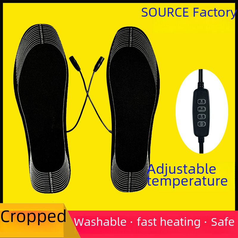 [Fabricante de origen] Plantilla calefactora USB, calentador de pies eléctrico, carga, calefacción, lavable, tamaño recortable_voghion.com