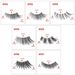 Wimperset Nieuwe Cat Eye Valse Wimpers Oogpuntverlenging Transparante Steel Wimpers 10 Paar_voghion.com