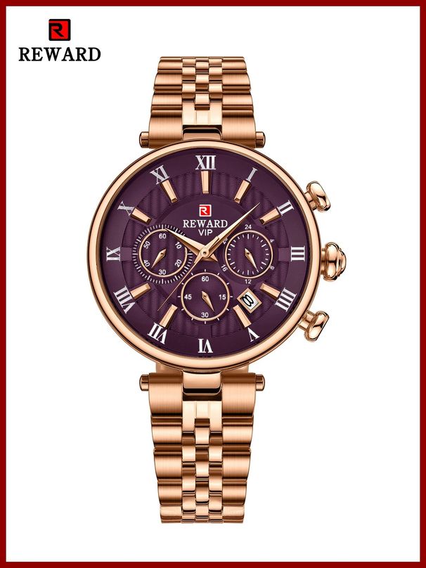 VIP Women Quartz Watch Fashion Multi-functional Business Wrist Watch High Quality Wristwatches Gift for Wife Sisters_voghion.com