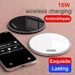 Music Festival Suitable for Apple, Samsung, Galaxy, Huawei smartphones, smart sensor wireless charger, round mirror design with a_voghion.com
