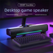 Fenda Computador Bluetooth Com Fio Pequeno Estéreo Desktop Alto Volume USB Gaming E-sports Alto-falante Longo Tira_voghion.com