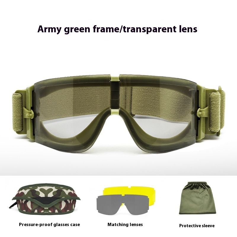 X800 tactical goggles for military enthusiasts, special anti shotgun alpha night vision outdoor shooting goggles, CS_voghion.com