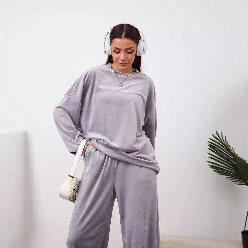 Vêtements pour femmes automne et hiver pull en velours pour femmes vêtements de sport_voghion.com