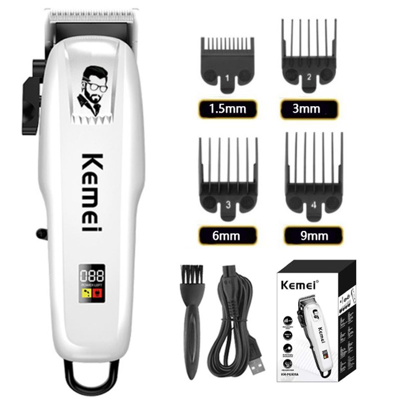 Electric Hair Clipper Hair Cutting Maching Wireless Trimmer Men Professional Clipper Machine Rechargeable Hair Cut Barber YCDC_voghion.com