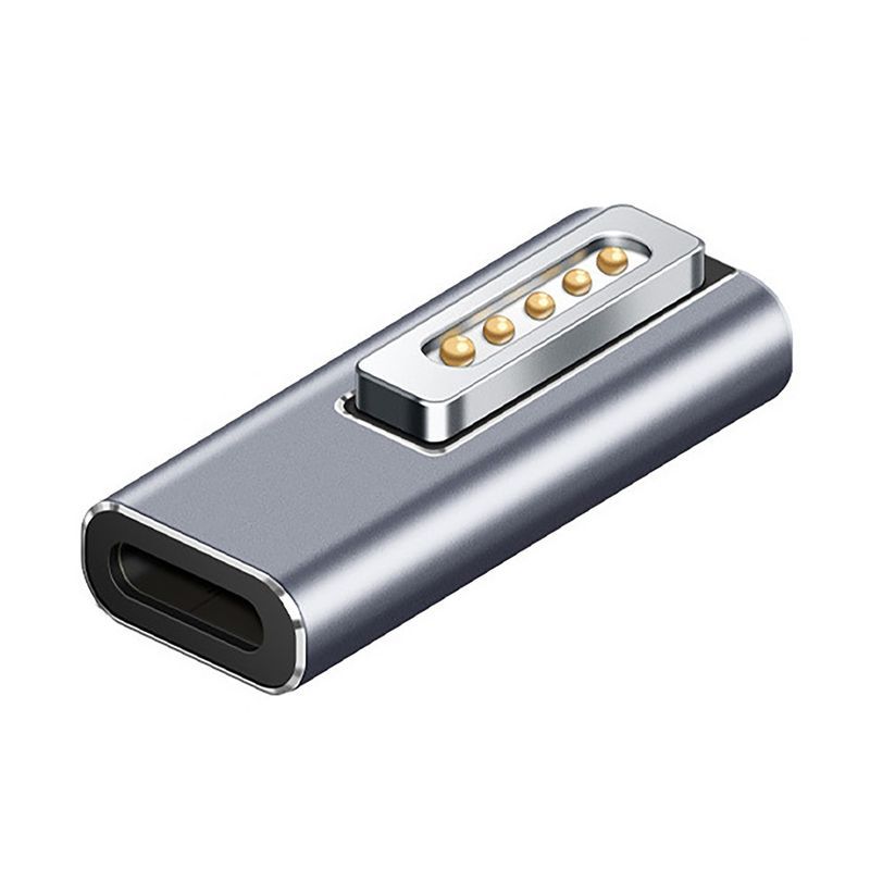 Adapter töltő gyorstöltő mágneses alumínium PD USB C Mag-Safe 2 tápfeszültség átalakító MacBook Air/Pro számára_voghion.com