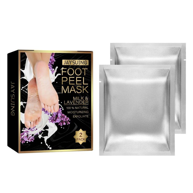 Lavender Jaysuing Exfoliating Foot Mask Moisturizing, Anti chapping, Moisturizing, Skin Exfoliating and Foot Care_voghion.com