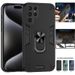 Military Armor Case For Samsung Galaxy S25 Ultra S24 FE S23 Plus Protective Cover Shockproof Ring Stand Holder Fundas_voghion.com