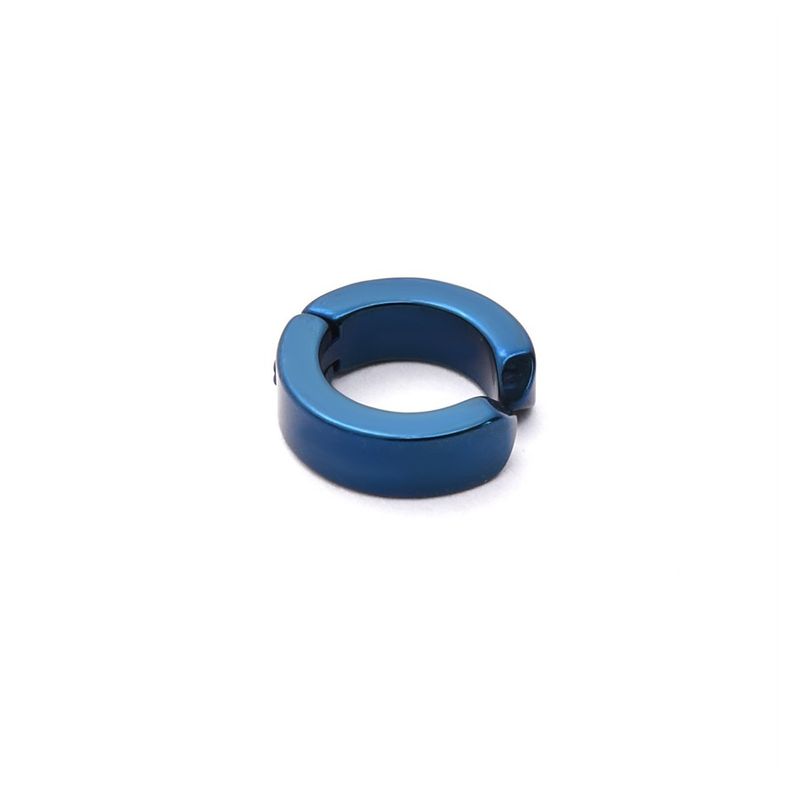 Pendientes de botón modernos y elegantes con clip para orejas para hombres sin perforación. Pendientes de hip hop personalizados y modernos para hombre. Pendientes individuales de alta gama._voghion.com