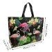 Reusable Eco Multifunctional Non-woven Shopping Flamingo Portable Folding Print Grocery Bag Clothing Storage Pouch_voghion.com
