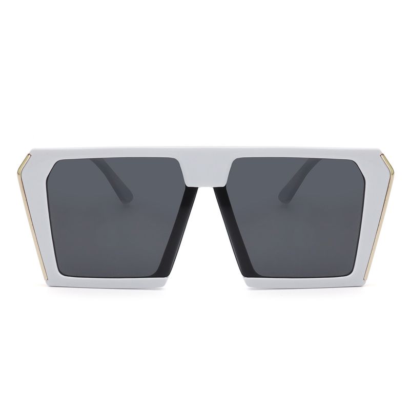 Women Square Oversize Fashion Sunglasses_voghion.com