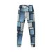 2024 Spring And Autumn Men's Fashion Casual Patchwork Printed Loose Drawstring Straight Pants_voghion.com