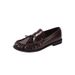 Loafer für Damen im britischen Stil 2025, neue Lack-Quaste, gewebt, runde Zehenpartie, Slip-On, echtes Leder, kleine Schuhe_voghion.com