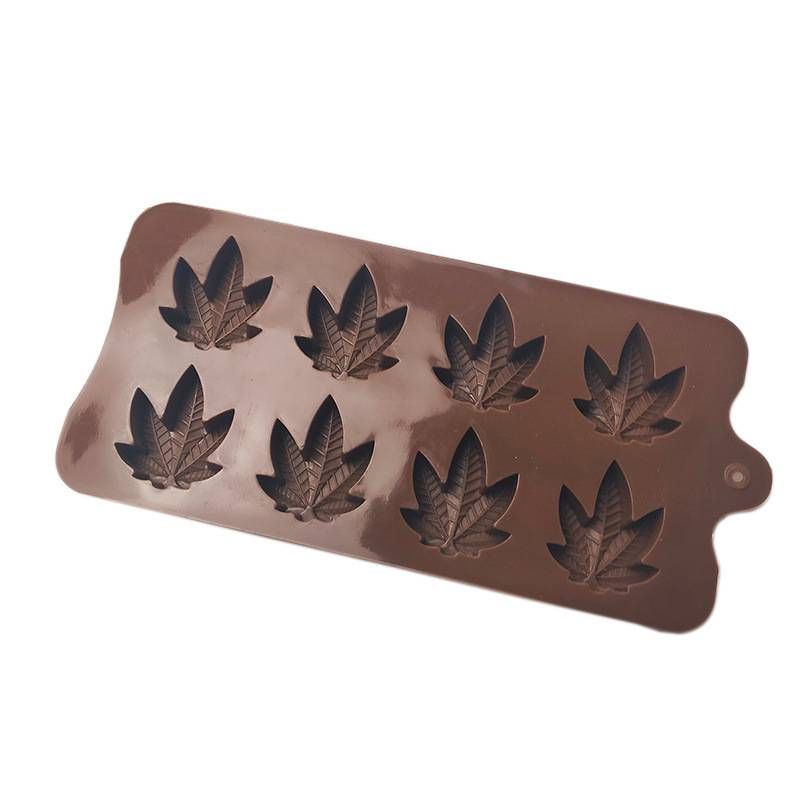 8 maple leaf mousse cake mold fondant cake decoration mold baking tools diy chocolate mold_voghion.com