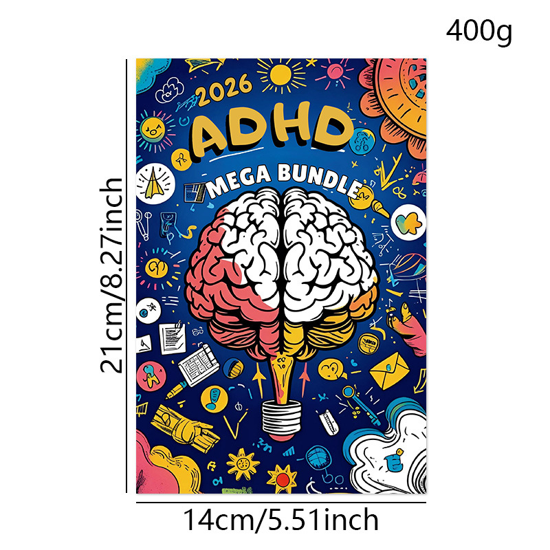 Refillable Notebooks Attention Deficit Syndrome Attention Deficit Syndrome Ultimate Set_voghion.com