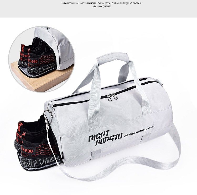 Droge en natte scheiding Sport Fitness Korte afstanden Handzame cilindrische reistas Grote capaciteit Duffelbag_voghion.com