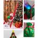 2024 Santa Claus Doll Climbing Ladder With Music Christmas Tree Ornaments Decorations For Home 2023 Navidad New Year Kid_voghion.com