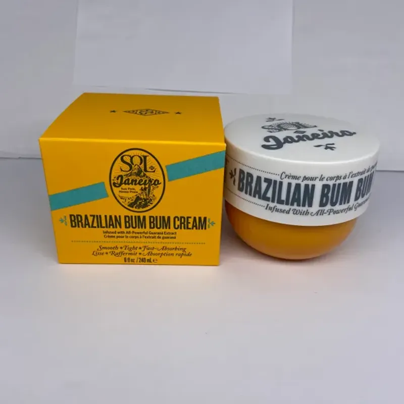 BRAZILIAN BUM cream Perfume body Lotion 240ml Firm Nutritious Moisturizer_voghion.com