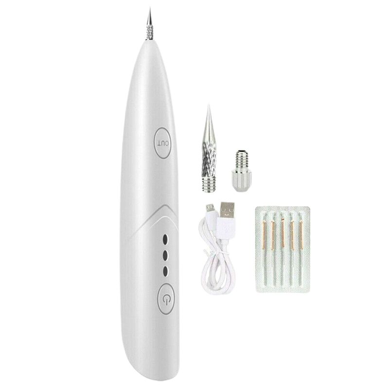 Hislaves 1 ensemble dissolvant d'étiquettes de peau Laser Plasma multi-fonctionnel Portable dissolvant de taches sombres outil stylo équipement de beauté_voghion.com