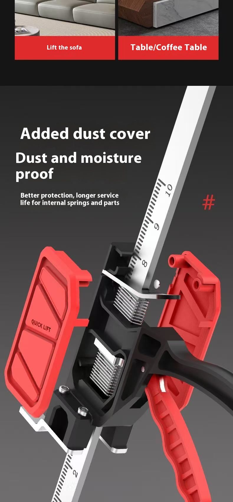 Dust Proof Lifting Device, Ceiling Height Furniture, Furniture Installation Artifact_voghion.com