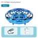 Intelligentes UFO-Flugscheibenspielzeug mit LED-Leuchten und Handbewegungssteuerung – Schwebende Drohne für Kinder und Jugendliche (Optionen: Blau, Gold, Rot, Flachkopf)_voghion.com
