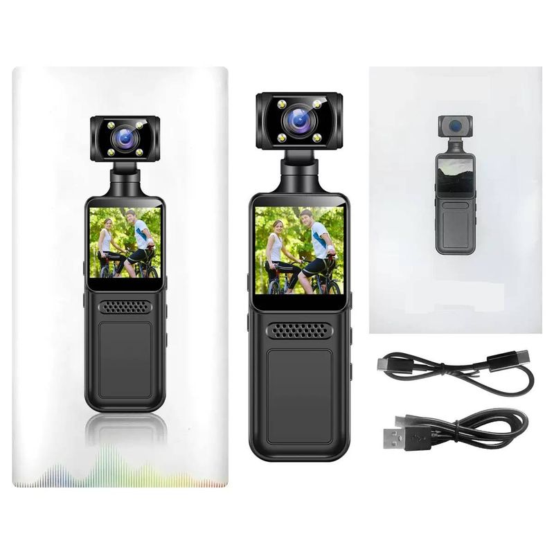 2K-Actionkamera zum Tragen am Körper – WLAN-Livestreaming, Loop-Aufnahme, IP68 wasserdicht – Ideal für Radfahren, Polizeieinsätze und Outdoor-Abenteuer_voghion.com