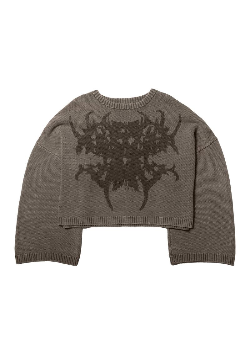 ​​Retro-Streetwear-Pullover – Übergroßer, lockerer Schnitt mit einzigartigem Druckdesign (Unisex, M/L/XL, Braun, Wintermode)​​_voghion.com