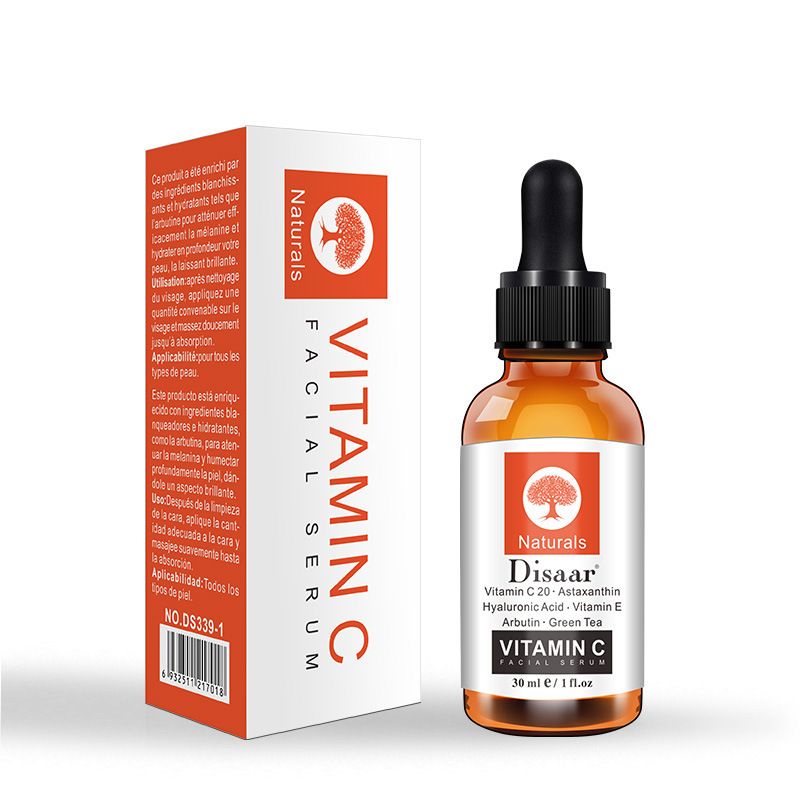Disaar 30ml Vitamin C Face Serum Anti-age Moisturizer Advanced Formula Hyaluronic Acid Reduces lines For Orbital Area_voghion.com