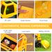 No Power Ride On Excavator Digger Music Light For 2-3 Years Old Yellow HOMCOM_voghion.com