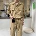 Men's Jumpsuit Suit Thin Set With Handsome New Jumpsuit Trousers Overalls_voghion.com