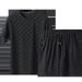Abbigliamento maschile Nuovo abito estivo da uomo in seta ghiacciata ad asciugatura rapida, jacquard elasticizzato, più grasso, più grasso, marchio alla moda_voghion.com