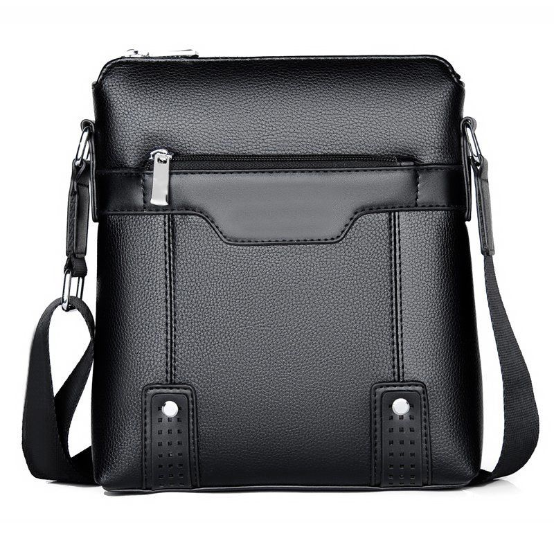 Borsa a tracolla da uomo, piccola, quadrata, stile business casual alla moda_voghion.com